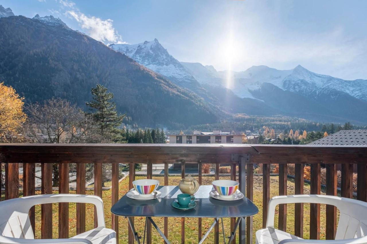 Nice Studio With Balcony In Chamonix Buitenkant foto